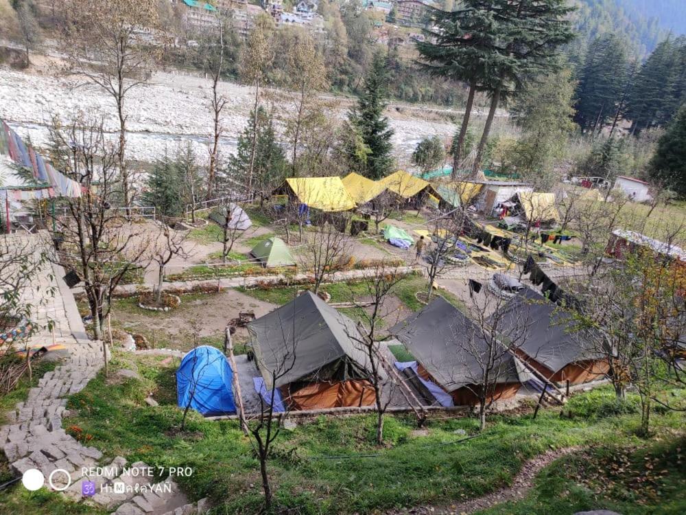 Himtrek Riverside Camps & Hostel Manali Ngoại thất bức ảnh